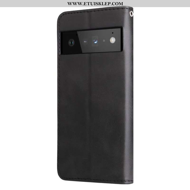 Obudowa Etui Na Telefon do Google Pixel 6 Pro Zabytkowa Portmonetka